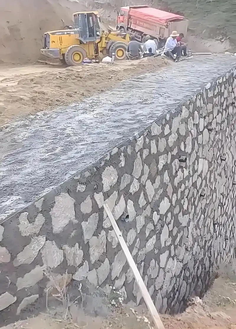 泰安宁阳县边坡加固